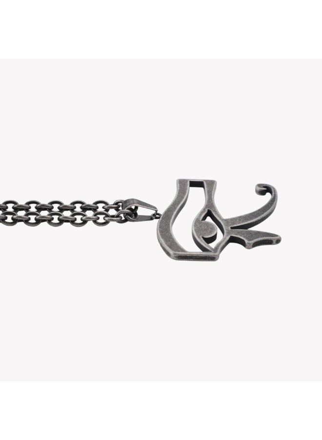 Zink Men's Grey Stainless Steel Necklace | Zjpd025u - Image 3